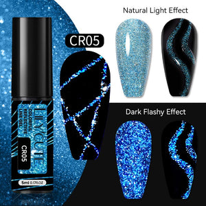 Colorful Reflective Line Gel 5ml Gel Nail Polish LILYCUTE CR05 