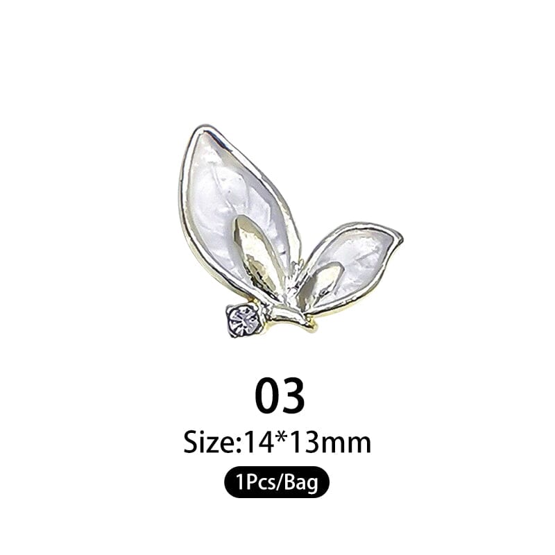 Bowknot Alloy Nail Decoration #03 Nail Decoration No Brand 