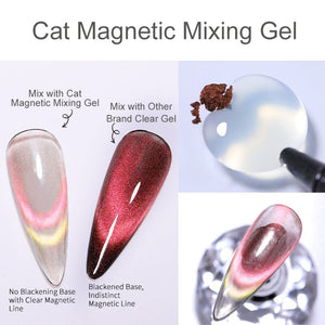 Cat Magnetic Mixing Gel 30ml Gel Nail Polish NICOLE DIARY 