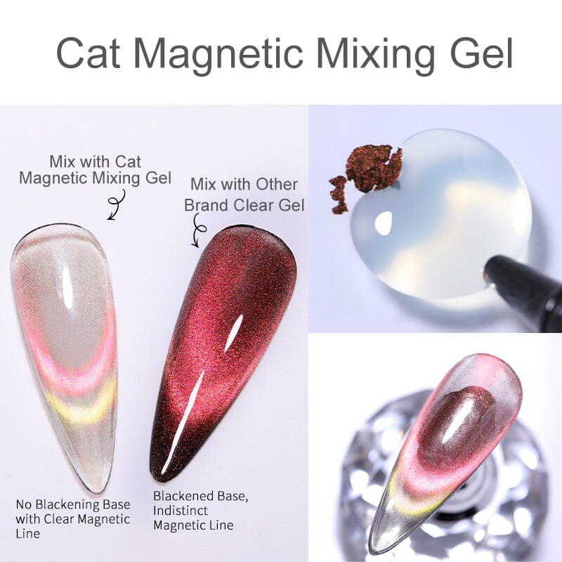 Cat Magnetic Mixing Gel 30ml Gel Nail Polish NICOLE DIARY 