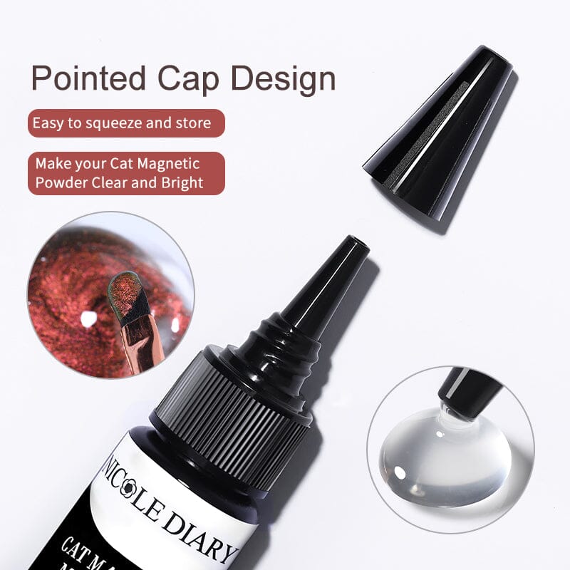 Cat Magnetic Mixing Gel 30ml Gel Nail Polish NICOLE DIARY 
