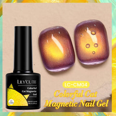 Colorful Cat Magnetic Gel LC-CM04 7ml Gel Nail Polish LILYCUTE 