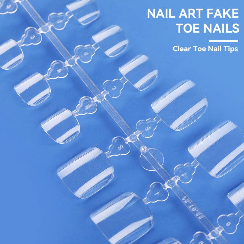 120pcs Toe Nail Tips Nail Tips KOSKOE 