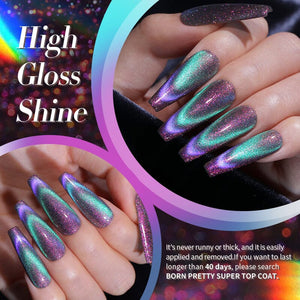 6 Colors Reflective Glass Cat Magnetic Gel Polish Set 10ml Sets & Kits BORN PRETTY 