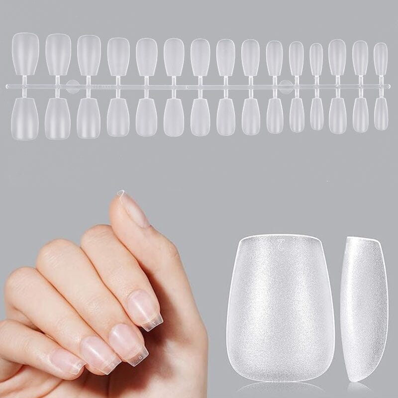 120pcs M-Almond Matte False Nail Tips Nail Tips No Brand 