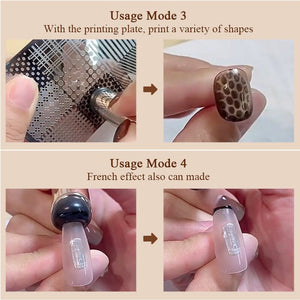 Black Silicone Applicator Stick Tools & Accessories No Brand 