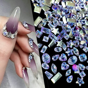 50pcs Zircon Nail Decoration Nail Decoration No Brand 