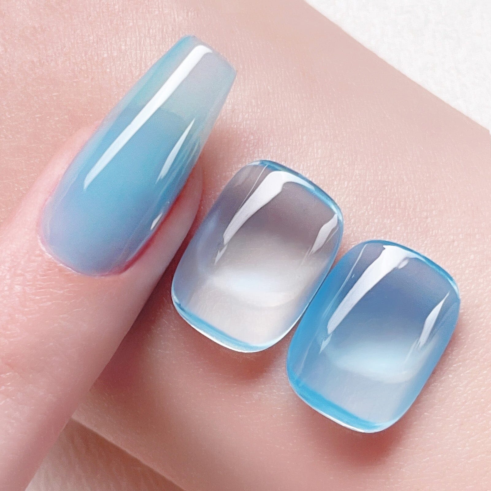 Blue Hema-Free Semi Jelly Gel Polish #11 15ml Gel Nail Polish BORN PRETTY 