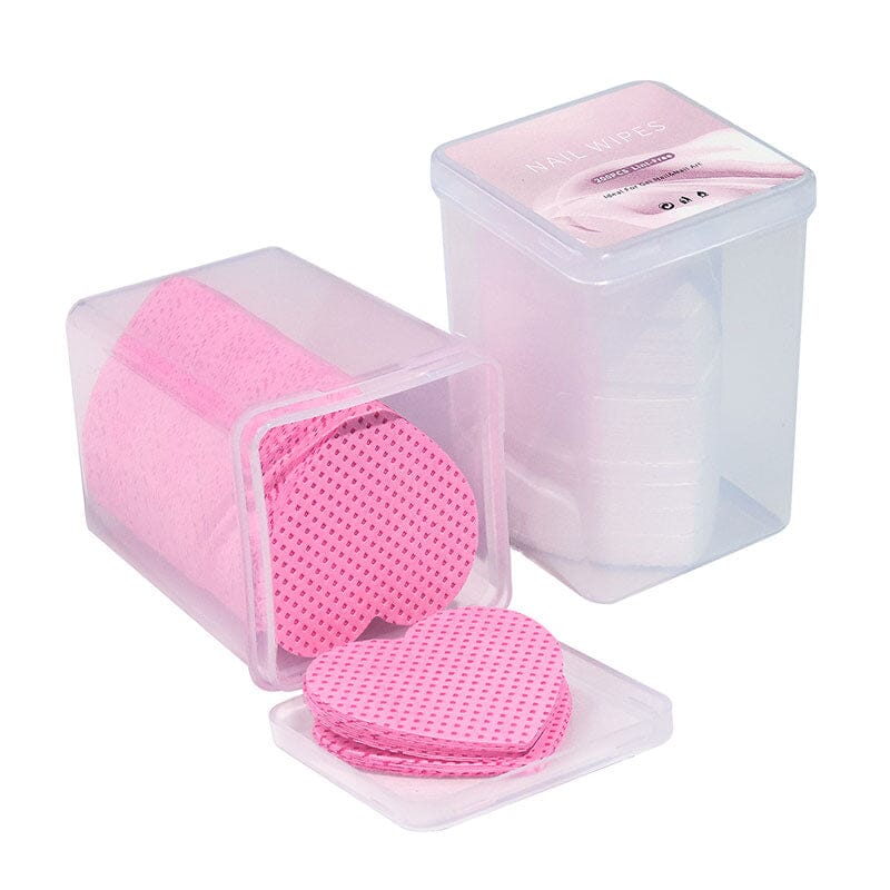 200pcs Pink Lint Free Nail Wipes Tools & Accessories No Brand 