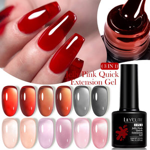 Jelly Pink Quick Extension Nail Gel 7ml Extension Nail Gel LILYCUTE 