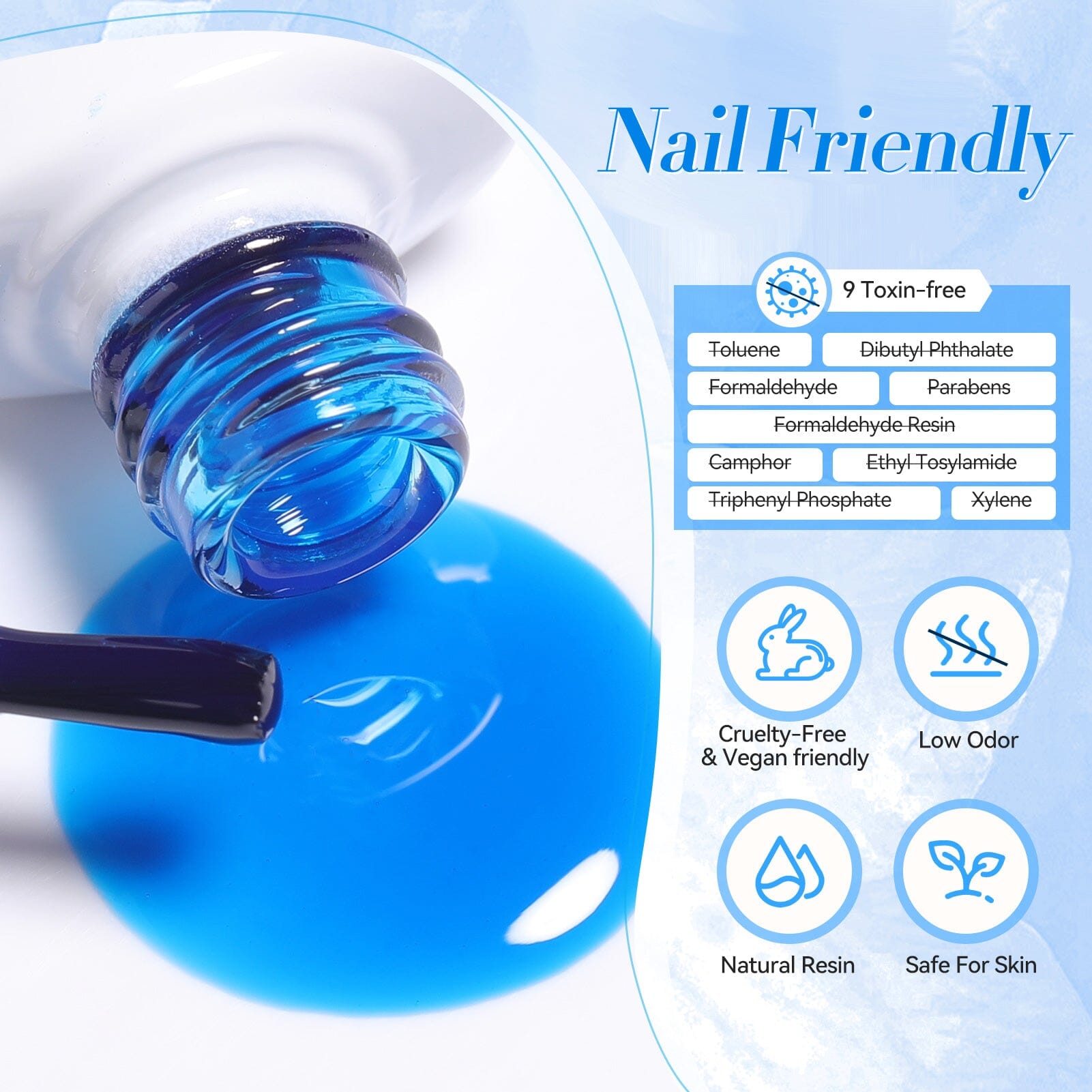 6 Colors Jelly Gel J38 Summer Soda 7ml Gel Nail Polish BORN PRETTY 