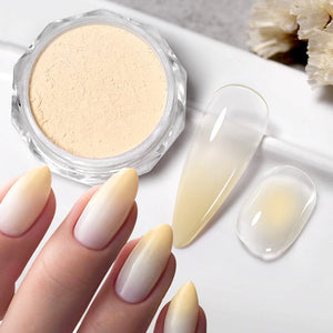 Gradient Powder Nail Art No Brand 