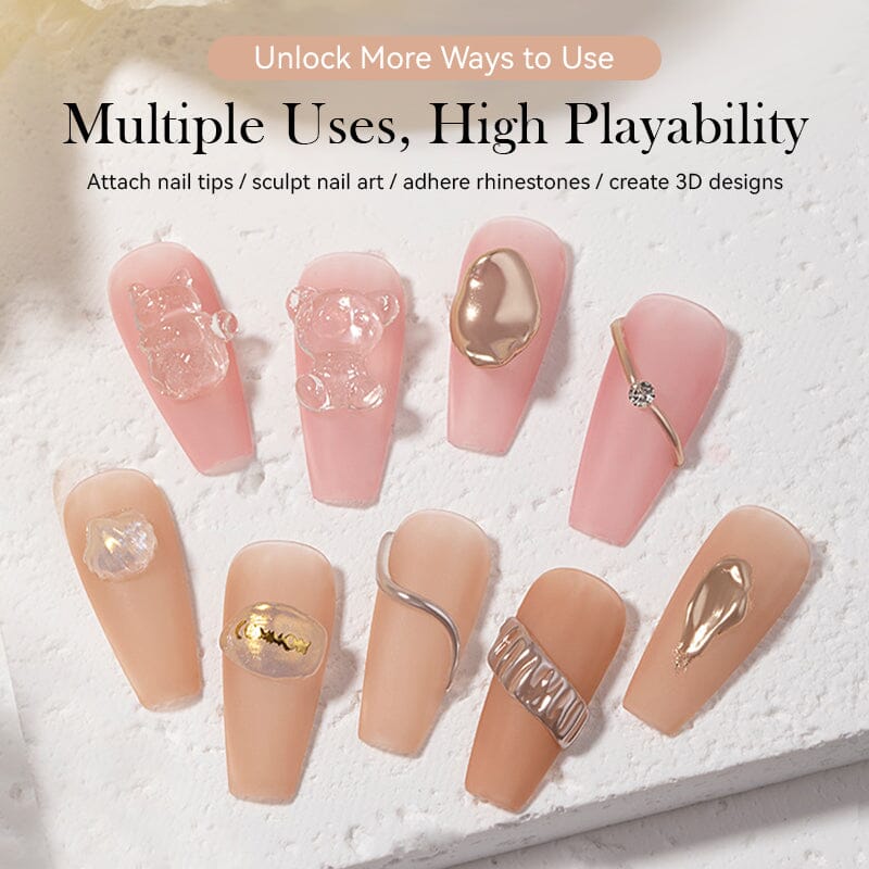 Solid Nail Tips Gel 30ml Gel Nail Polish BORN PRETTY 