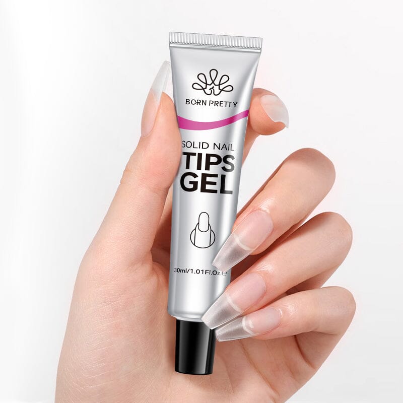 Solid Nail Tips Gel 30ml Gel Nail Polish BORN PRETTY 