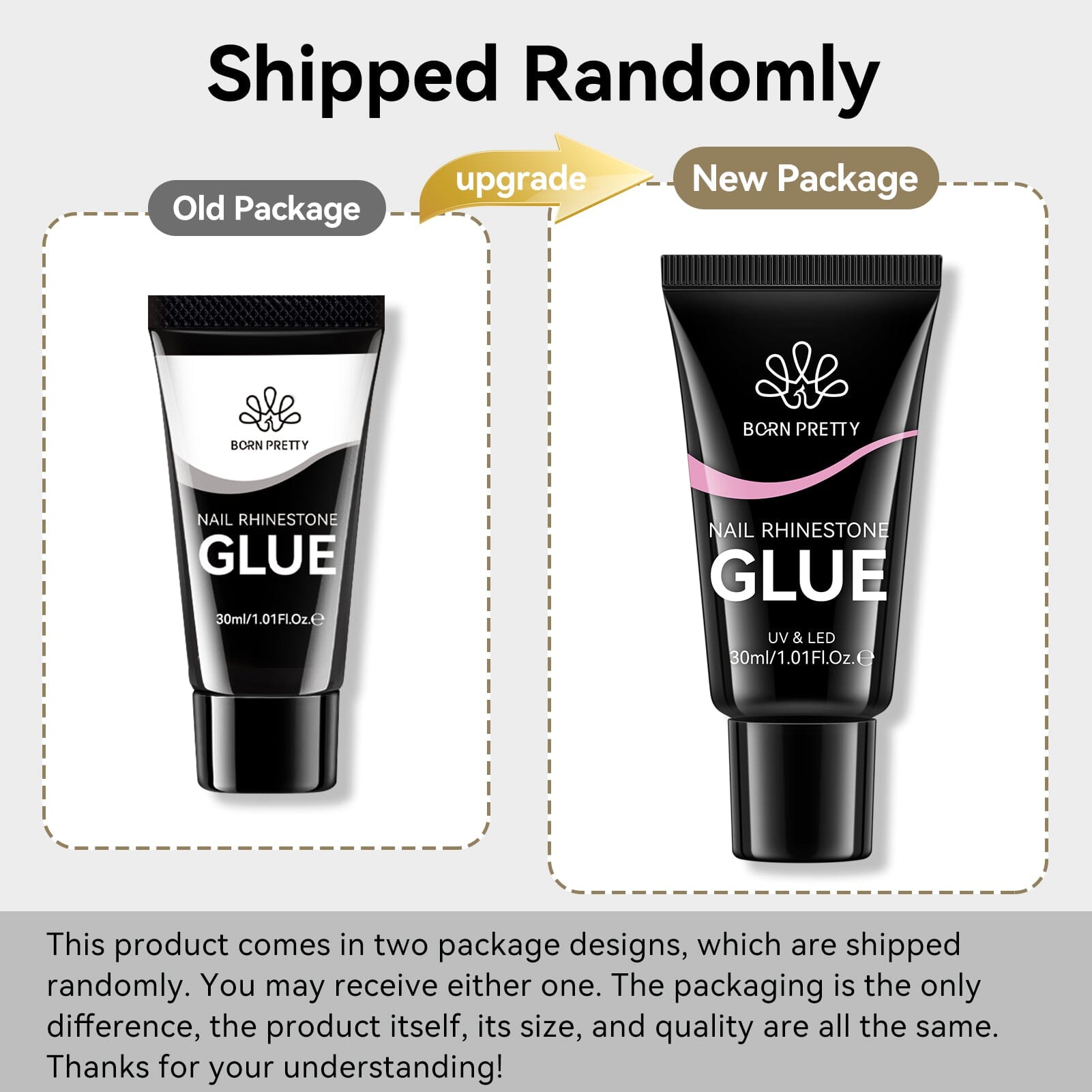 Nail Rhinestone Glue 30ml Gel Nail Polish BORN PRETTY 