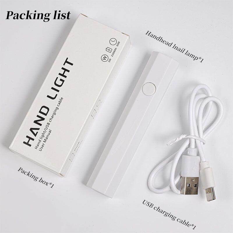Hand Light Nail Lamp USB Rechargeable 3W Tools & Accessories No Brand 