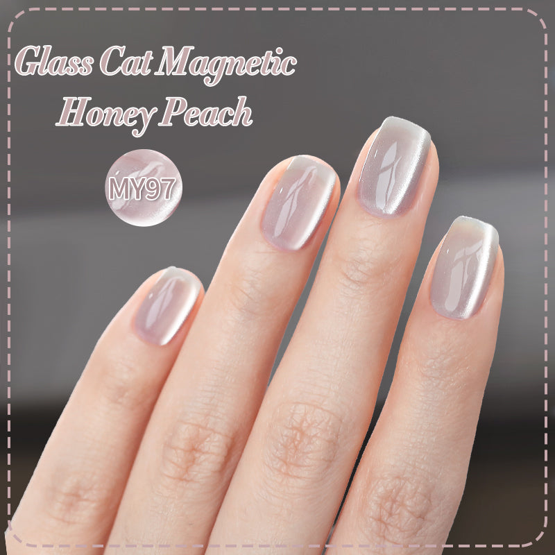 Water Light Cat Magnetic Gel Polish MY97 Honey Peach 10ml