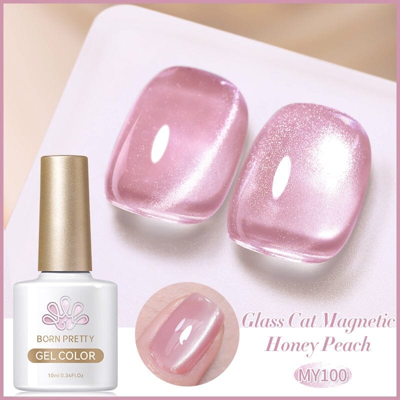 Water Light Cat Magnetic Gel Polish Polka Dots 10ml Gel Nail Polish BORN PRETTY MY100 