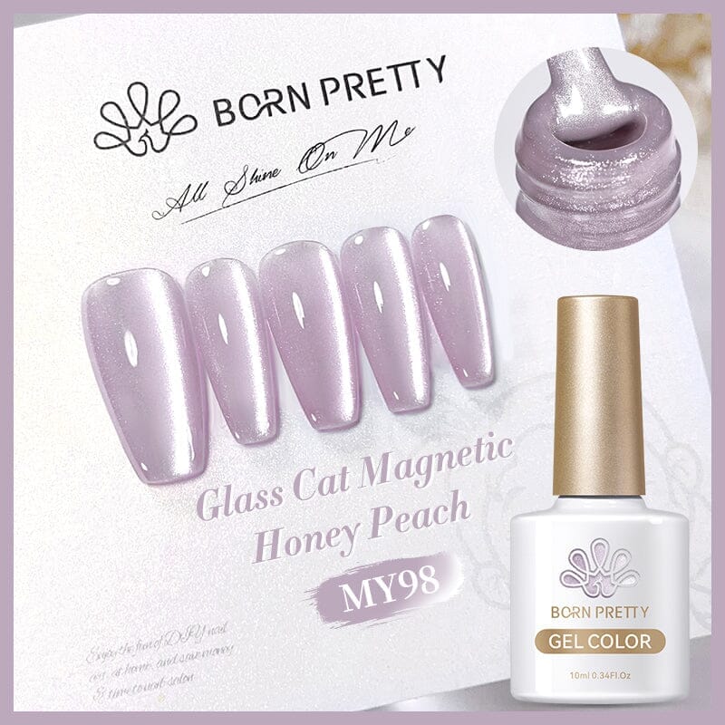 Water Light Cat Magnetic Gel Polish 10ml Gel Nail Polish BORN PRETTY MY98 