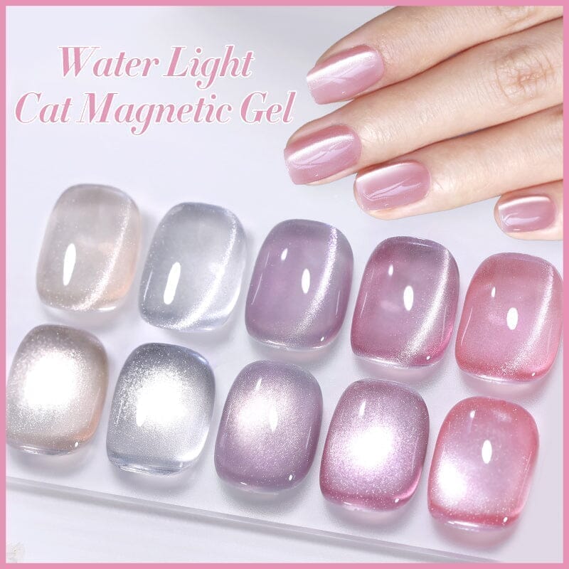 Water Light Cat Magnetic Gel Polish MY96 Honey Peach 10ml Gel Nail Polish BORN PRETTY 