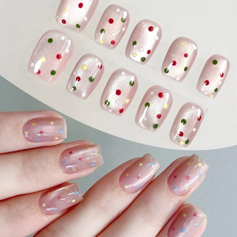 Water Light Cat Magnetic Gel Polish Polka Dots 10ml Gel Nail Polish BORN PRETTY 