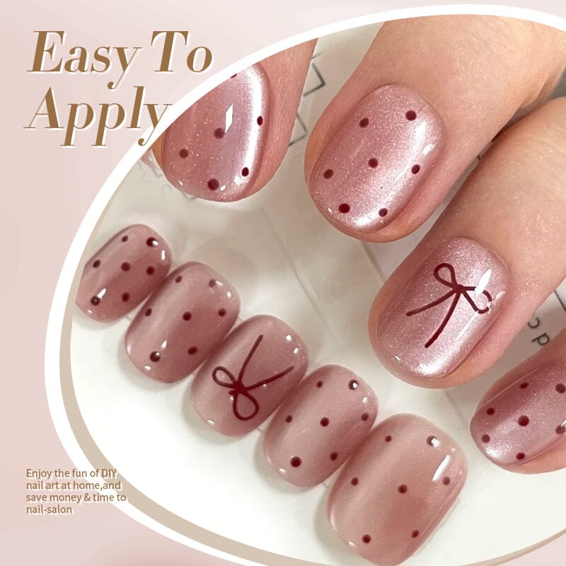 Water Light Cat Magnetic Gel Polish Polka Dots 10ml Gel Nail Polish BORN PRETTY 