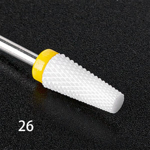 Nail Drill Bits Ceramic Grinding Head Tools & Accessories No Brand 26 