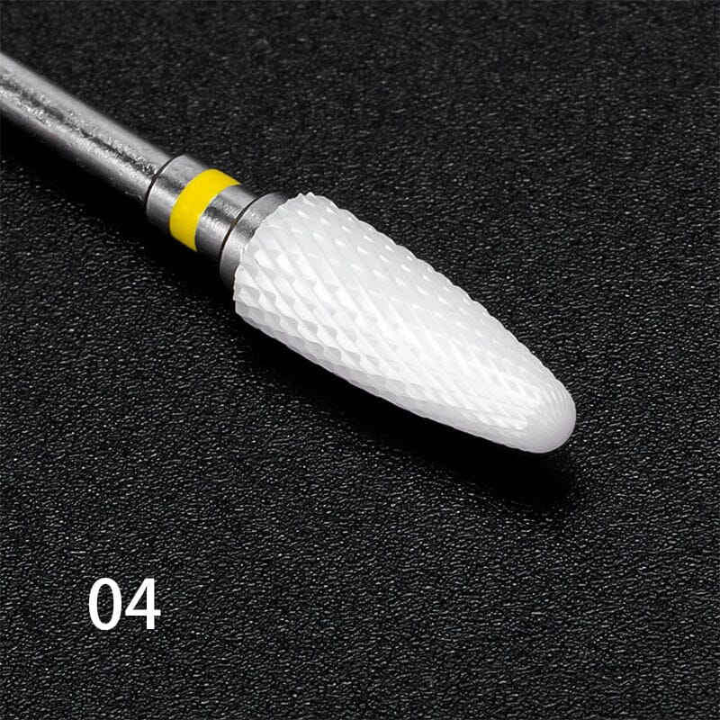 Nail Drill Bits Ceramic Grinding Head Tools & Accessories No Brand 04 