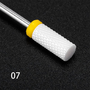 Nail Drill Bits Ceramic Grinding Head Tools & Accessories No Brand 07 