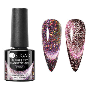 Flakies Cat Magnetic Gel 7ml Gel Nail Polish UR SUGAR URW04 