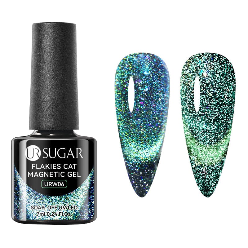 Flakies Cat Magnetic Gel 7ml Gel Nail Polish UR SUGAR URW06 