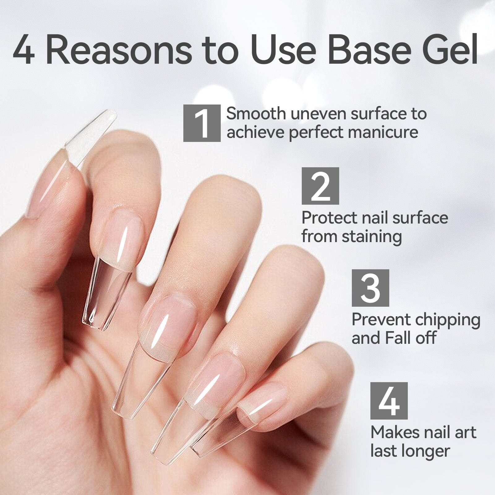 Base Gel 15ml Gel Nail Polish BORN PRETTY 