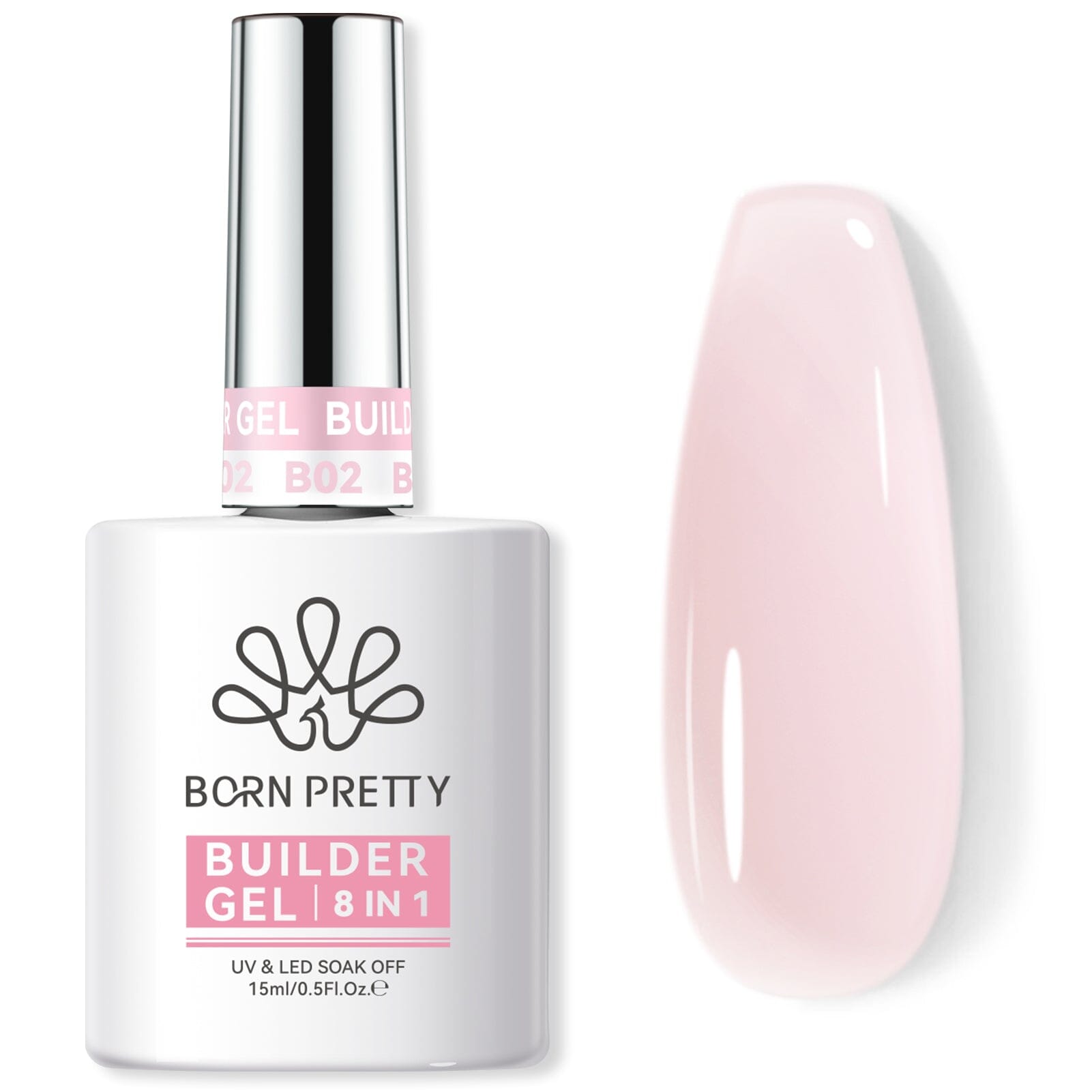 8 in 1 Builder Gel 15ml Gel Nail Polish BORN PRETTY 