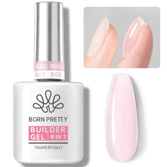 15ml 8 in 1 Builder Gel BG02 Gel Nail Polish BORN PRETTY 