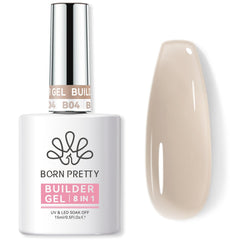 8 in 1 Builder Gel BG04 15ml Gel Nail Polish BORN PRETTY 