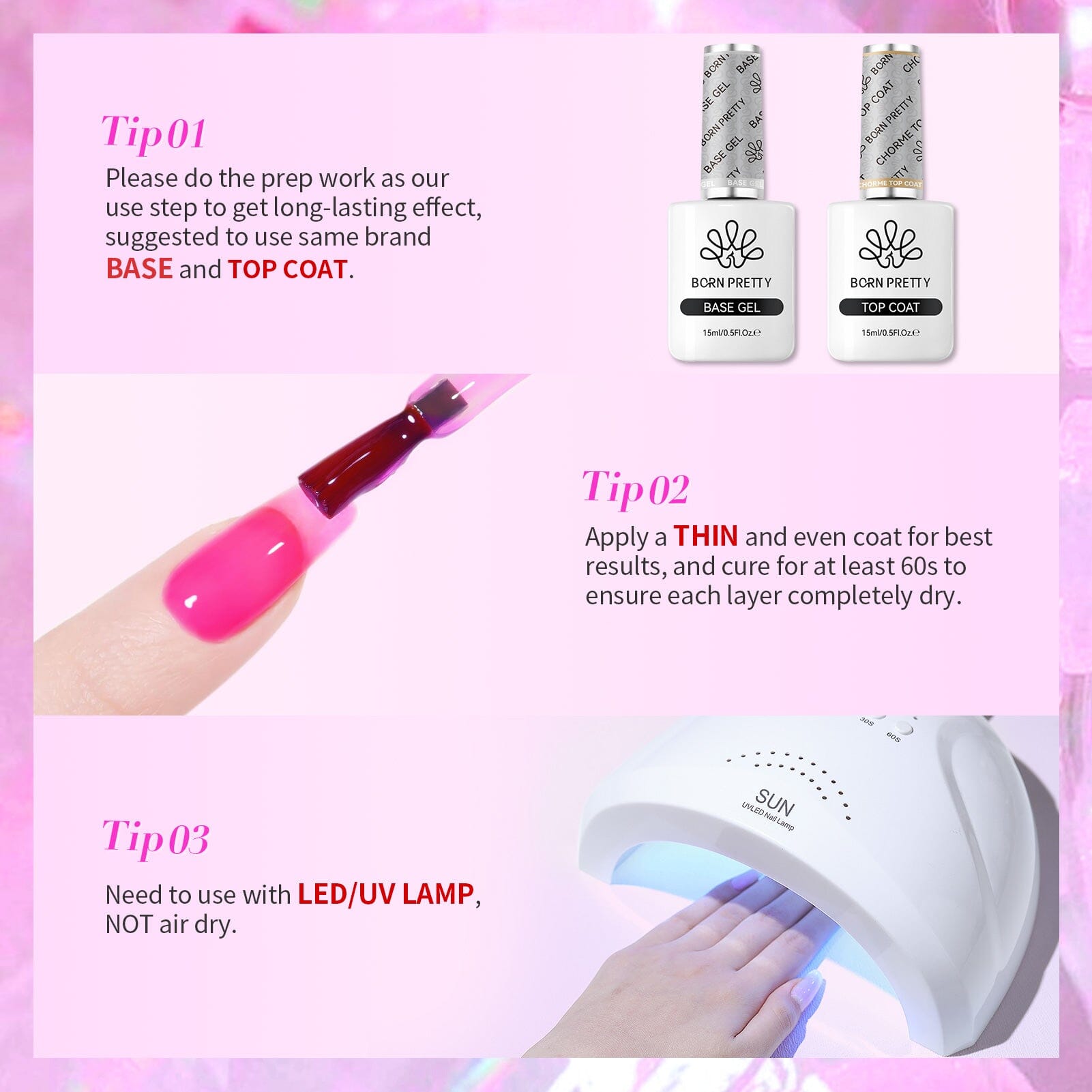 Hema-Free Ice Jelly Gel Polish #11 15ml Gel Nail Polish BORN PRETTY 