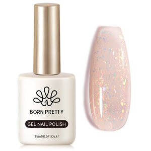 Hema-Free Glitter Jelly Gel #15 15ml Gel Nail Polish BORN PRETTY 