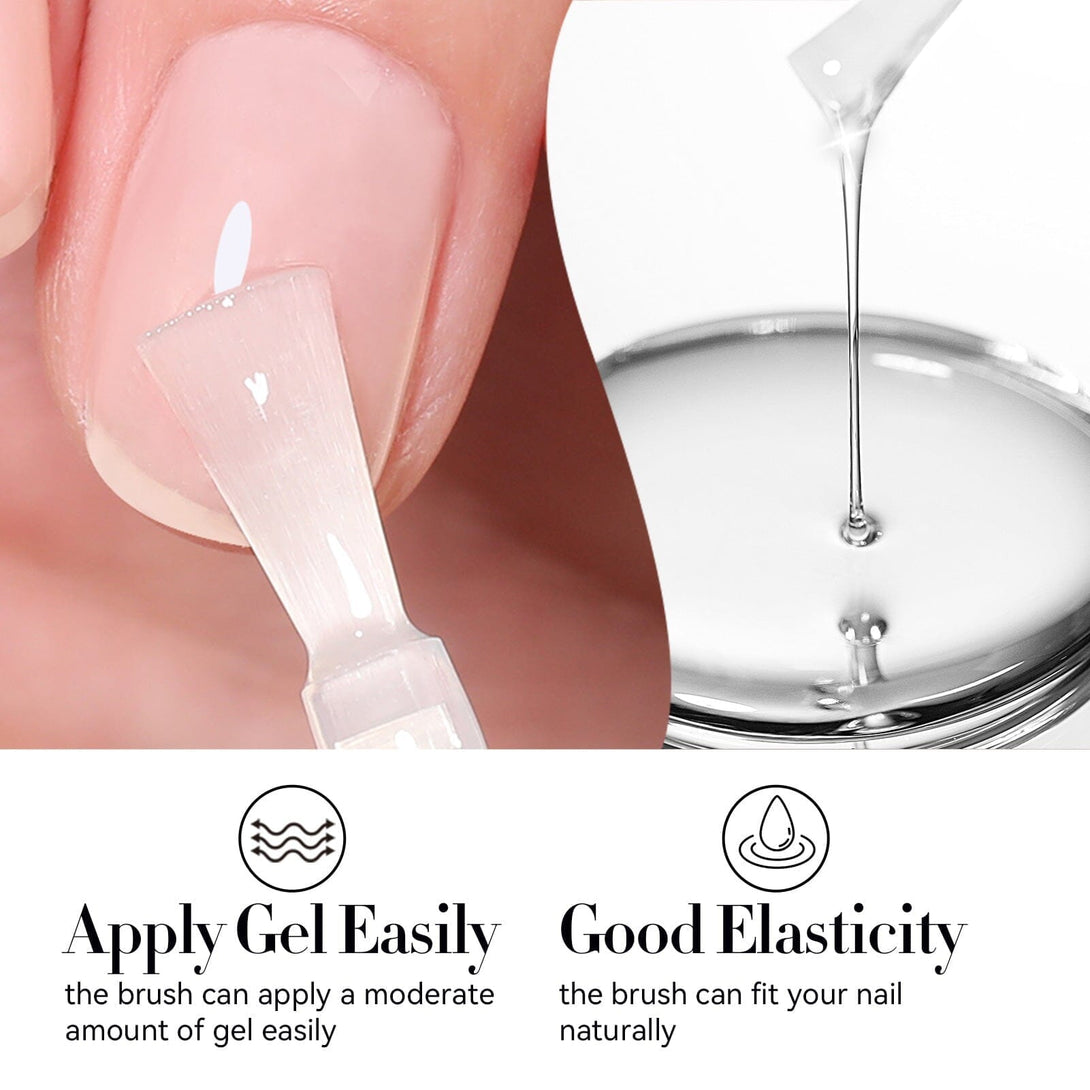 2 Bottles Base Top Coat Gel Set 10ml Gel Nail Polish BORN PRETTY 
