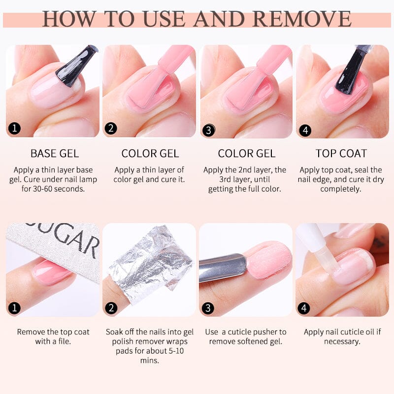 Color Gel Polish 15ml Gel Nail Polish UR SUGAR 