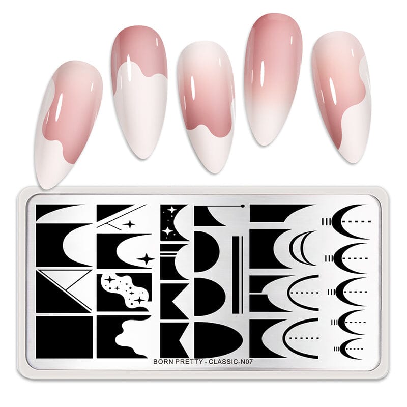 Stamping Plate CLASSIC-N07 Nail Stamping BORN PRETTY 
