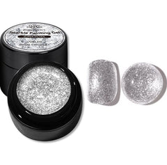 Super Silver Sparkle Painting Gel 5ml Gel Nail Polish BORN PRETTY 