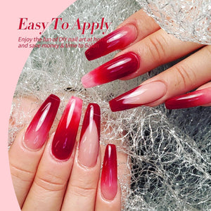 Milky Jelly Gel Polish Ruby Regalia #03 7ml Gel Nail Polish BORN PRETTY 