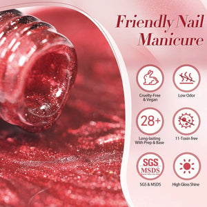Jelly Gel Polish Amber Mocha #04 5ml Gel Nail Polish BORN PRETTY 