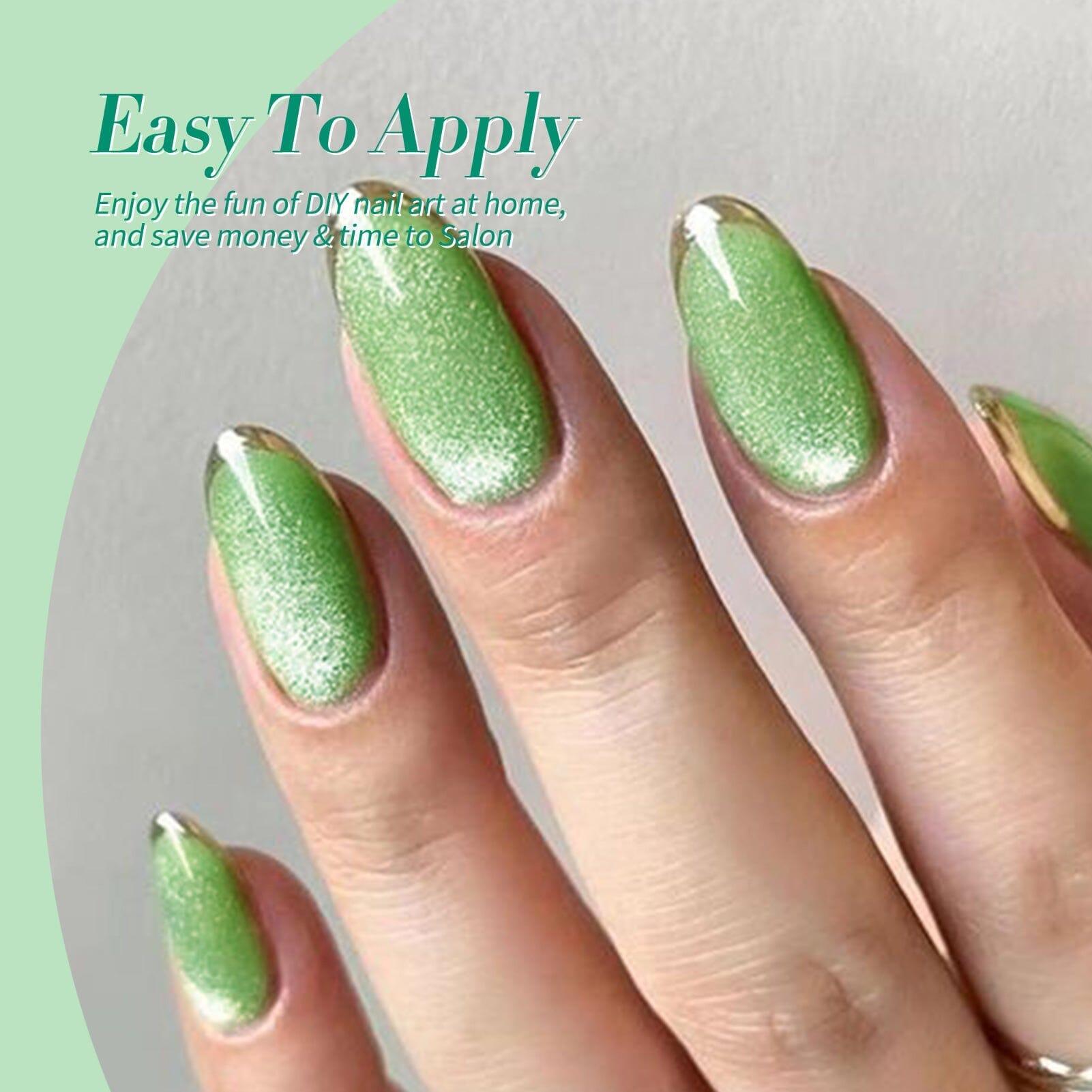 6 Colors Jelly Magnetic Gel Polish Set Fireflies Forest 7ml Gel Nail Polish BORN PRETTY 