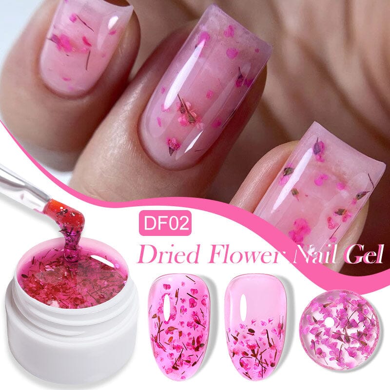 Dried Flower Nail Gel 8ml Gel Nail Polish LILYCUTE DF02 
