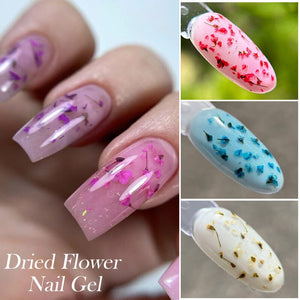 Dried Flower Nail Gel 8ml Gel Nail Polish LILYCUTE 