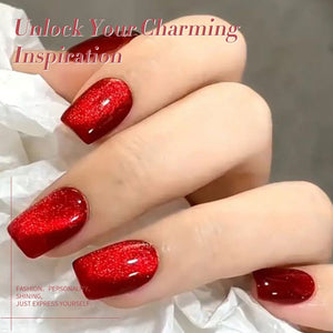 Red Cat Magnetic Gel 15ml Gel Nail Polish BORN PRETTY 