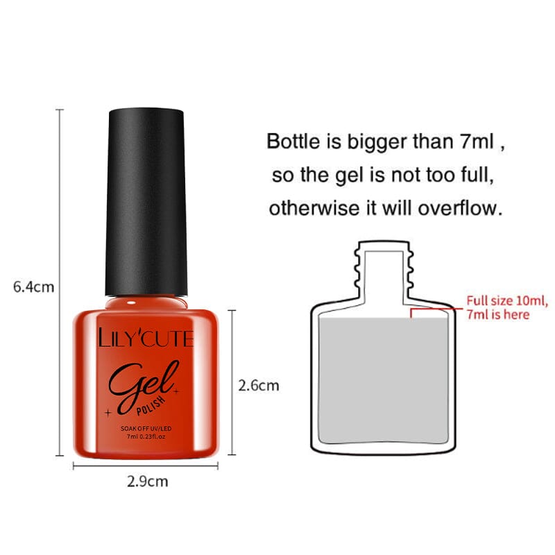 Color Gel Polish 7ml Gel Nail Polish BORN PRETTY 