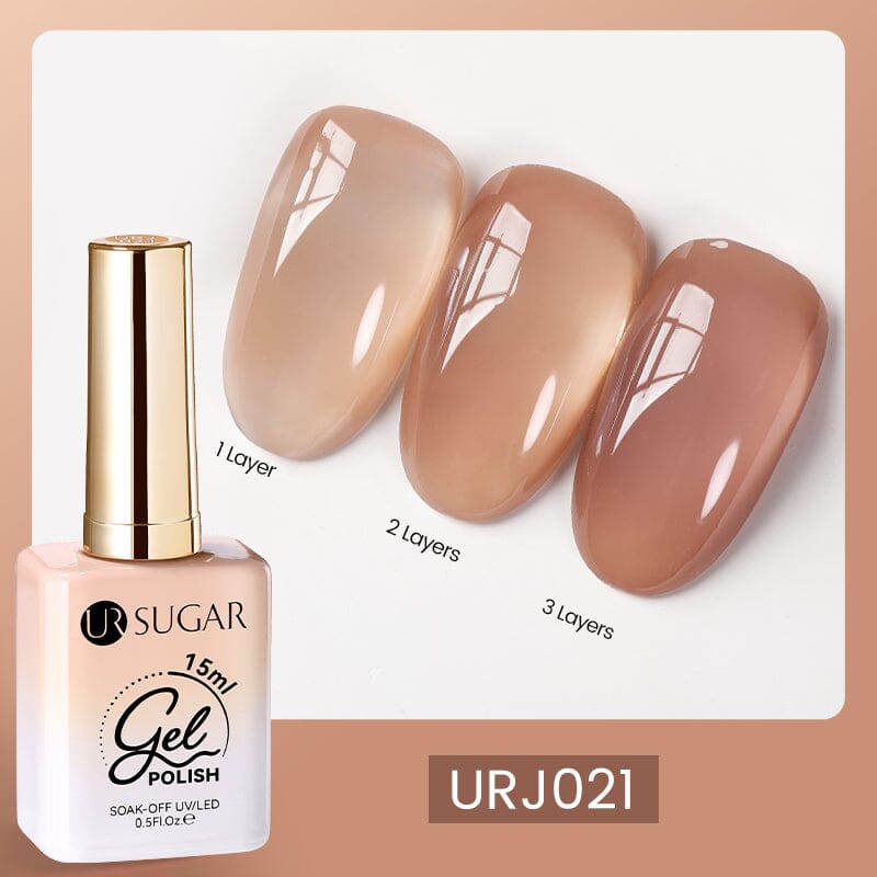Jelly Nail Gel 15ml Gel Nail Polish UR SUGAR URJ021 
