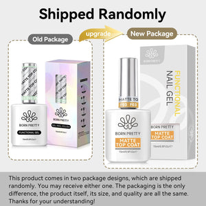 Matte Top Coat 15ml Gel Nail Polish BORN PRETTY 